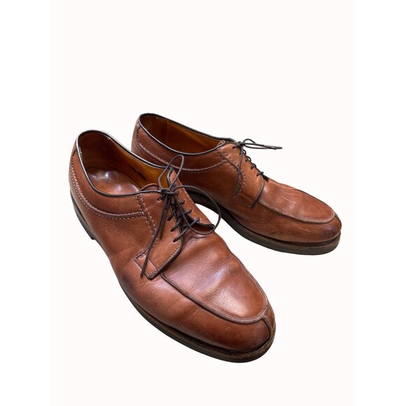 Allen Edmonds men’s brown leather dress up laced Oxford shoes SKU 4132 main image 5